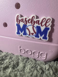 Baseball Mom Bogg Bag Charm | Personalized Sports Bag Accessory | Baseball Mom Gift