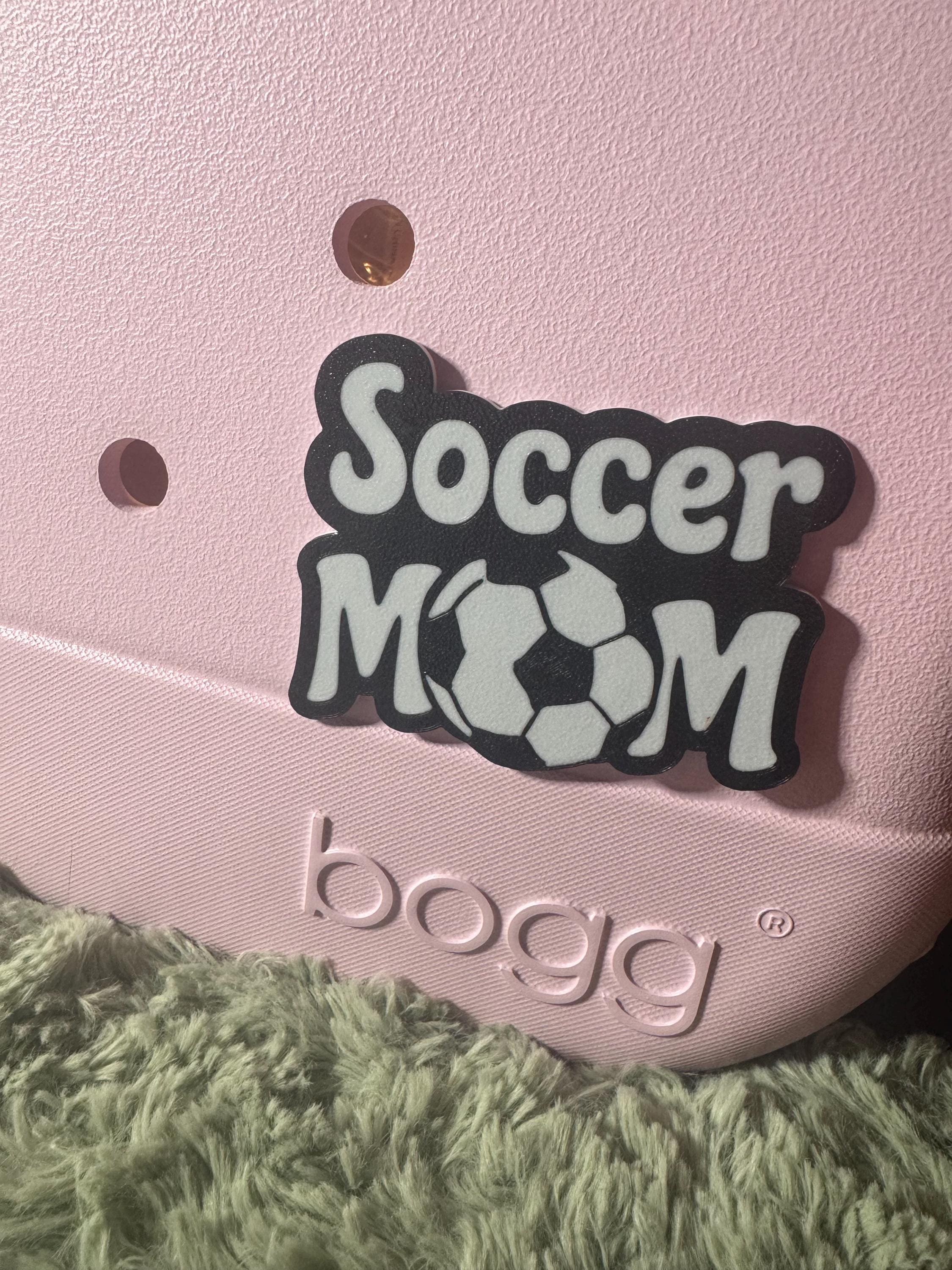 Soccer Mom Bogg Bag Charm | Personalized Sports Bag Accessory | Soccer Mom Gift