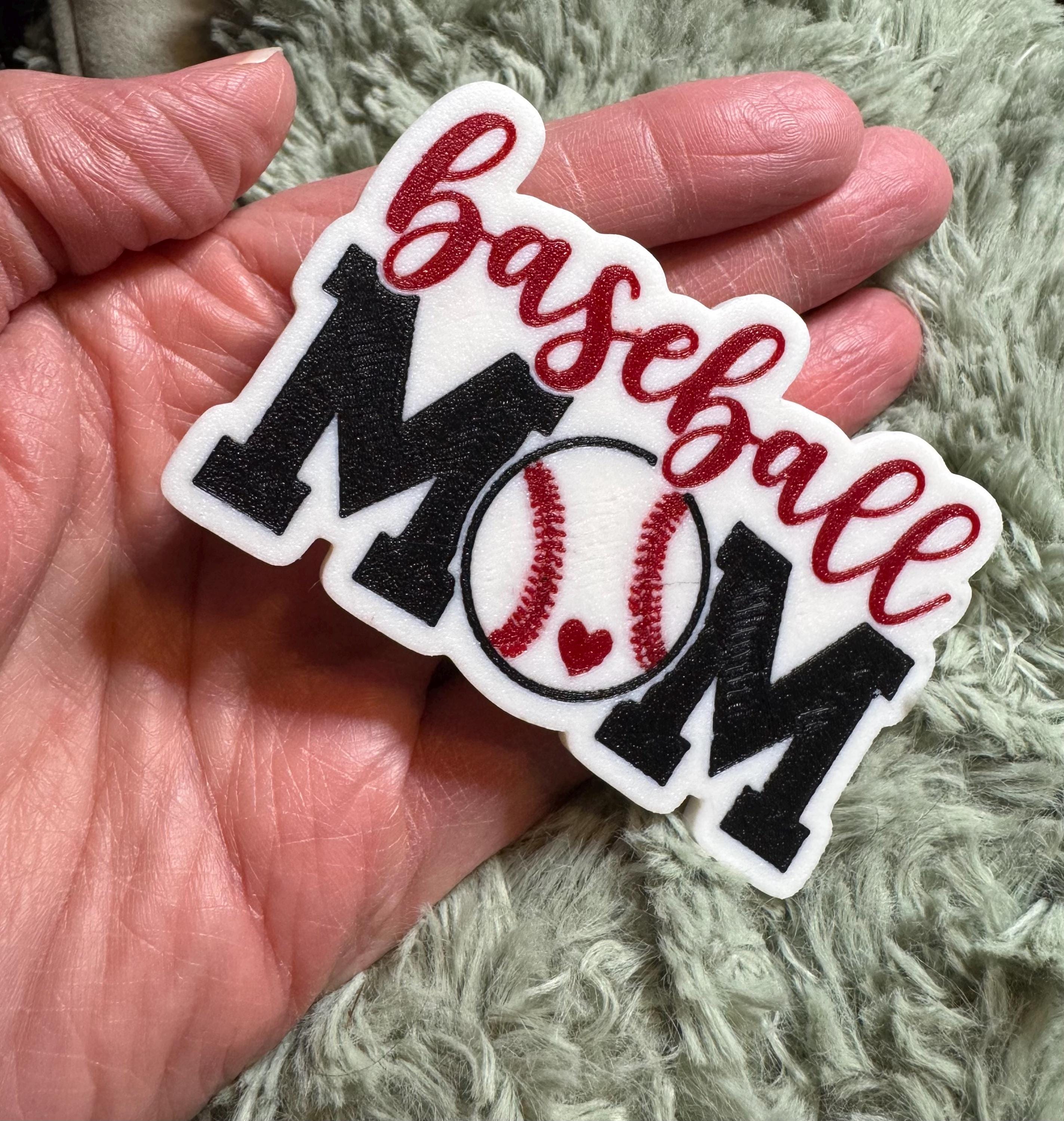 Baseball Mom Bogg Bag Charm | Personalized Sports Bag Accessory | Baseball Mom Gift