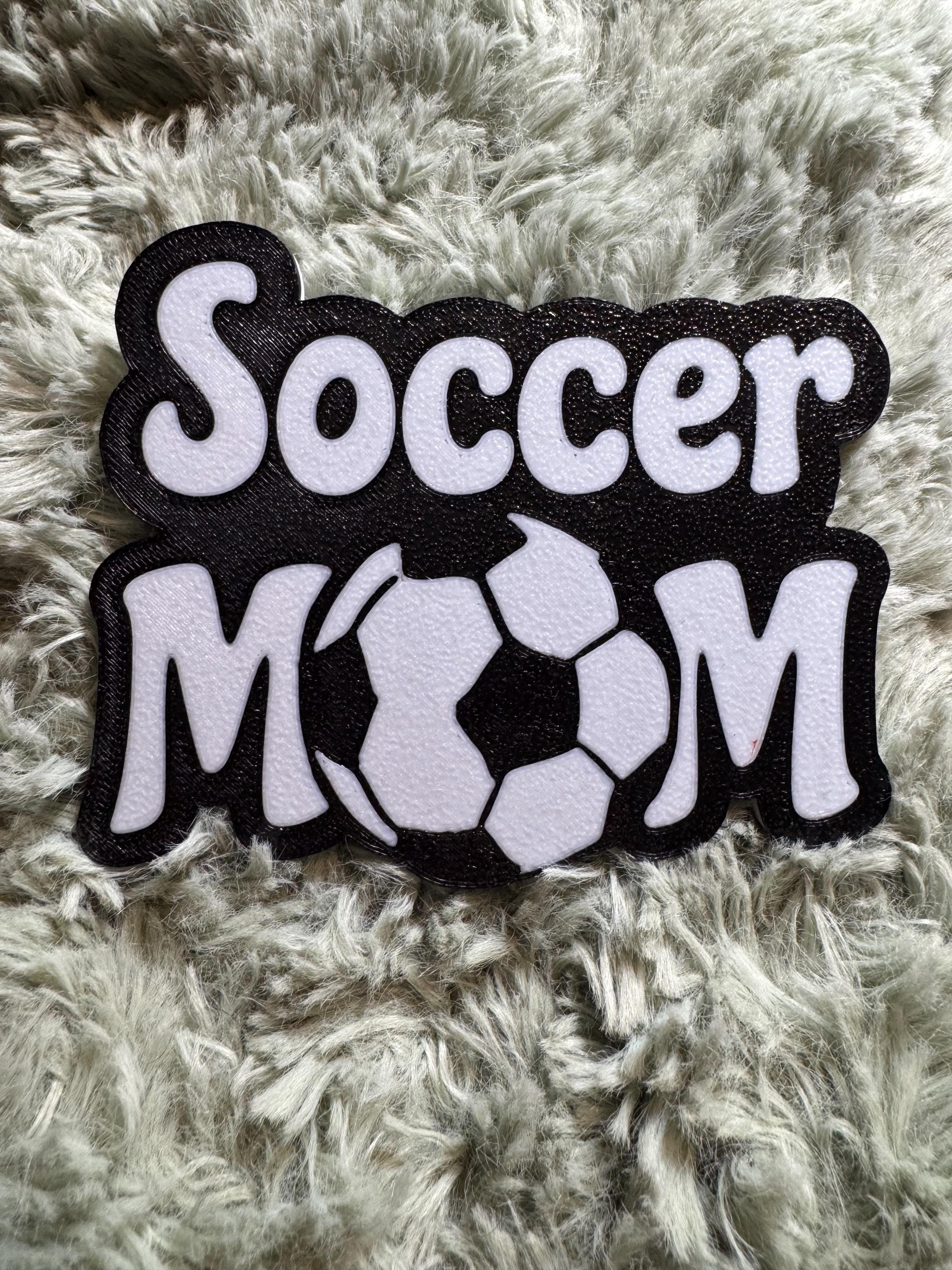 Soccer Mom Bogg Bag Charm | Personalized Sports Bag Accessory | Soccer Mom Gift